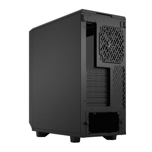 Fractal Design Meshify 2 Compact (Black TG) Gaming Case w/ Light Tint Glass Window, ATX, Angular Mesh Front, 3 Fans, Detachable Front Filter, USB-C