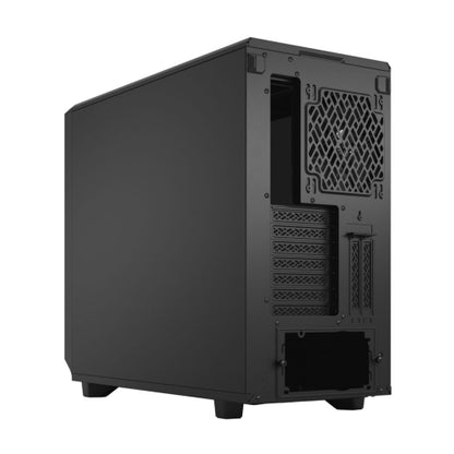 Fractal Design Meshify 2 (Black TG) Gaming Case w/ Dark Tint Glass Window, E-ATX, Angular Mesh Front, 3 Fans, Fan Hub, Detachable Front Filter, USB-C