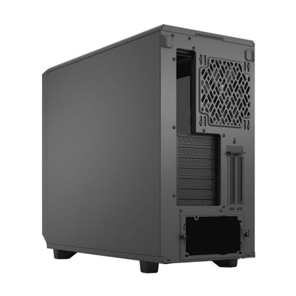 Fractal Design Meshify 2 (Grey TG) Gaming Case w/ Light Tint Glass Window, E-ATX, Angular Mesh Front, 3 Fans, Fan Hub, Detachable Front Filter, USB-C