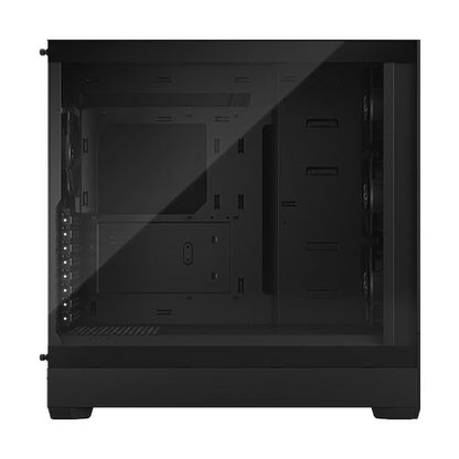 Fractal Design Pop XL Silent (Black TG) Gaming Case w/ Clear Glass Window, E-ATX, Sound-Damping Steel & Foam, 4 Fans