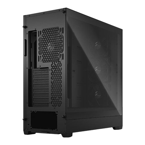 Fractal Design Pop XL Silent (Black TG) Gaming Case w/ Clear Glass Window, E-ATX, Sound-Damping Steel & Foam, 4 Fans