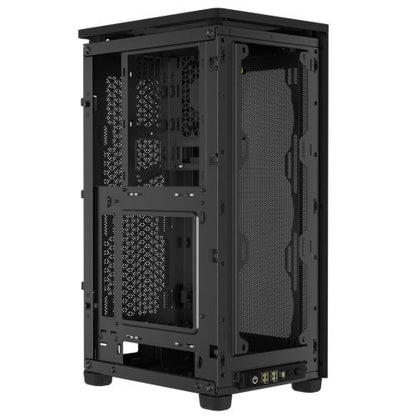 Corsair 2000D Airflow Mini ITX Gaming Case, Steel Mesh Panels, Up to 8x Fans, Triple-Slot GPU Support, USB-C, Requires SFX/SFX-L PSU, Black