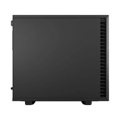 Fractal Design Define 7 Nano (Black Solid) Gaming Case, Mini ITX, 2 Fans, Sound Dampening, Ventilated PSU Shroud, USB-C, 306 mm GPU Support