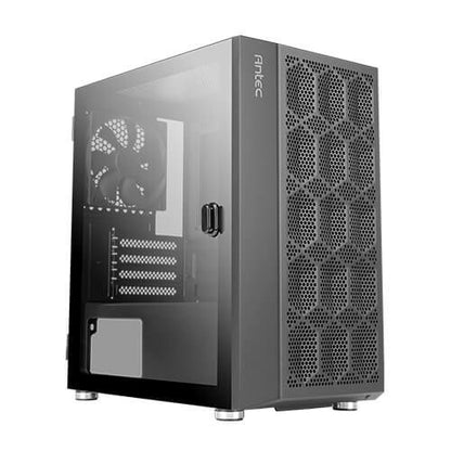 Antec NX200M Mini Tower Gaming Case w/ Glass Window, Micro ATX, Mesh Front, 1 Fan, 240mm Radiator Support