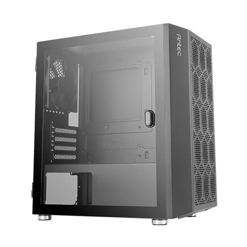 Antec NX200M Mini Tower Gaming Case w/ Glass Window, Micro ATX, Mesh Front, 1 Fan, 240mm Radiator Support