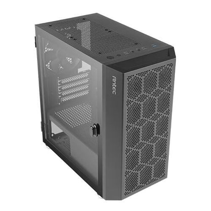 Antec NX200M Mini Tower Gaming Case w/ Glass Window, Micro ATX, Mesh Front, 1 Fan, 240mm Radiator Support