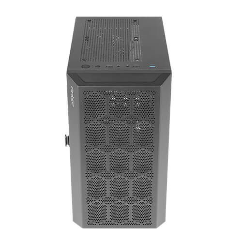 Antec NX200M Mini Tower Gaming Case w/ Glass Window, Micro ATX, Mesh Front, 1 Fan, 240mm Radiator Support