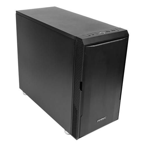 Antec P5 Ultimate Silent Case, Micro ATX, Sound-Absorbing Foam, Black