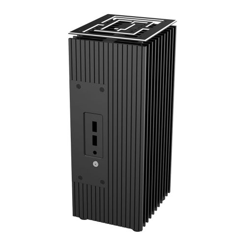 Akasa Turing WS Complementary Fanless Case for Intel NUC 12 Pro, M.2 SSD heatsink, 2.5” SSD/HDD, Vertical/Horizontal