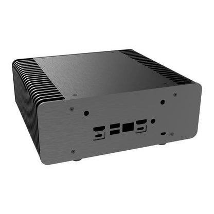 Akasa Maxwell AC Pro Fanless Case for Intel NUC 13 Pro, 40W TDP, Aluminium, Copper Heatpipes