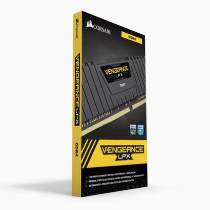 Corsair Vengeance LPX 16GB Kit (2 x 8GB), DDR4, 3200MHz (PC4-25600), CL16, XMP 2.0, DIMM Memory