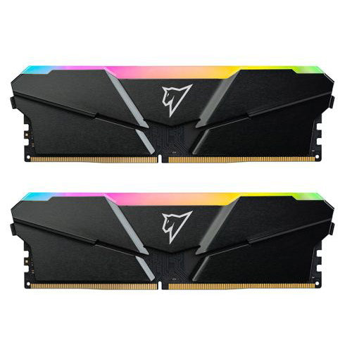 Netac Shadow RGB Grey 32GB Kit (2 x 16GB), DDR4, 3200MHz (PC4-25600), CL16, XMP 2.0, DIMM Memory