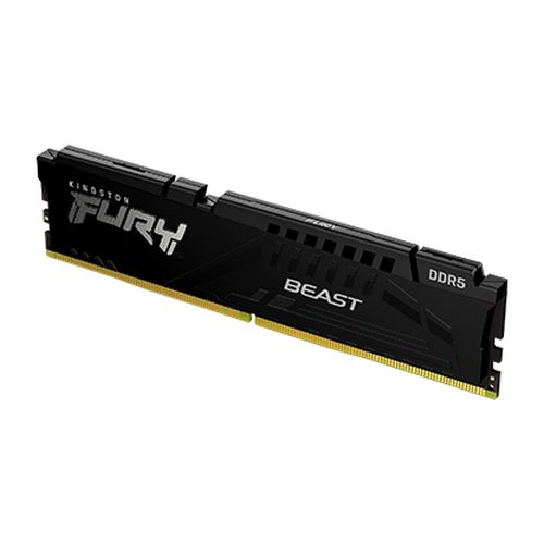 Kingston Fury Beast 16GB, DDR5, 4800MHz (PC5-38400), CL38, 1.1V, ECC, XMP 3.0, PMIC, DIMM Memory