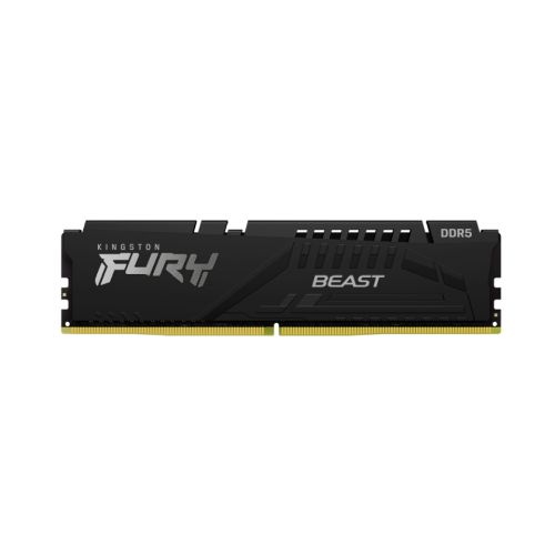 Kingston Fury Beast 16GB, DDR5, 5200MHz (PC5-38400), CL40, 1.25V, ECC, XMP 3.0, PMIC, DIMM Memory