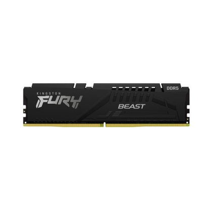 Kingston Fury Beast 16GB, DDR5, 6000MHz (PC5-48000), CL40, 1.35V, ECC, XMP 3.0, AMD EXPO, PMIC, DIMM Memory