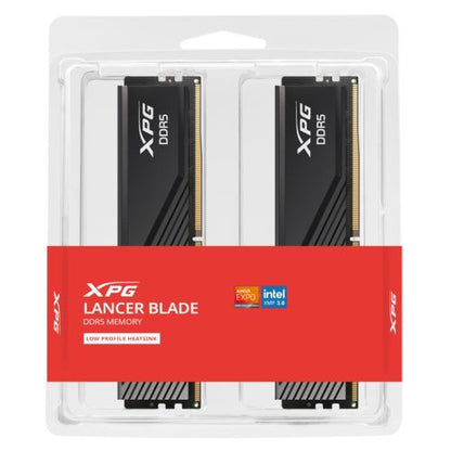 ADATA XPG Lancer Blade 32GB Kit (2 x 16GB), DDR5, 6000MHz (PC5-48000), CL48, 1.1V, ECC, PMIC, XMP 3.0, AMD EXPO, DIMM Memory