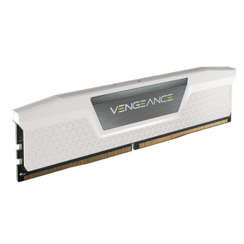 Corsair Vengeance 64GB Kit (2 x 32GB), DDR5, 5600MHz (PC5-44800), CL40, 1.25V, XMP 3.0, PMIC, DIMM Memory, White