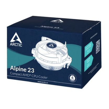 Arctic Alpine 23 Compact Heatsink & Fan, AMD Sockets, Fluid Dynamic Bearing, 95W TDP