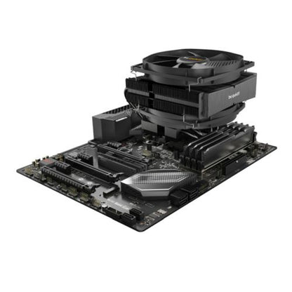 Be Quiet! BK031 Dark Rock TF 2 Heatsink & Fan, Intel & AMD Sockets, Dual Silent Wings Fans, Fluid Dynamic, 230W TDP