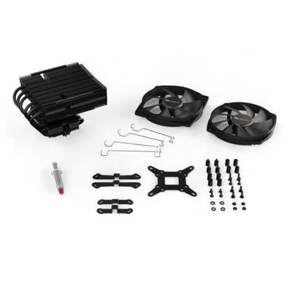 Be Quiet! BK031 Dark Rock TF 2 Heatsink & Fan, Intel & AMD Sockets, Dual Silent Wings Fans, Fluid Dynamic, 230W TDP