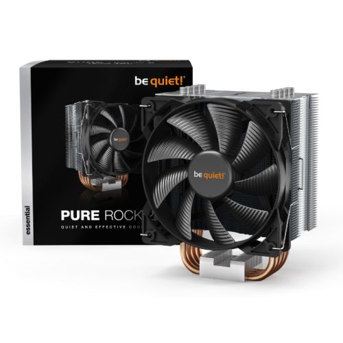 Be Quiet! BK006 Pure Rock 2 Heatsink & Fan, Intel & AMD Sockets, 12cm PWM Fan, 150W TDP