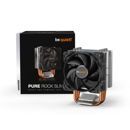 Be Quiet! BK030 Pure Rock Slim 2 Heatsink & Fan, Intel & AMD Sockets, 9.2cm PWM Fan, 130W TDP