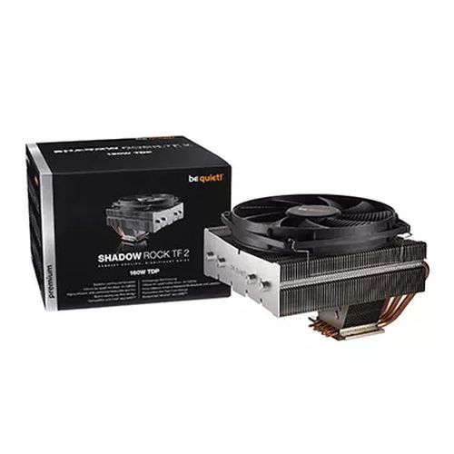 Be Quiet! BK003 Shadow Rock TF2 Heatsink & Fan, Intel & AMD Sockets, Shadow Wings Fan, 160W TDP