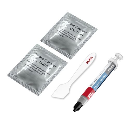 Akasa ProGrade Plus T6 Hi-performance Heat Paste w/ Spatula, 4g with Syringe, 12.2 W/mk,