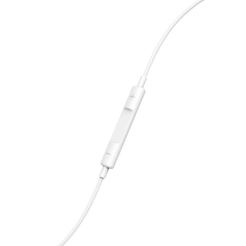 Hama Glow Apple/Lightning Earset with Microphone, Answer Button, Volume Control, White