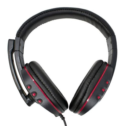 Jedel JD-032 Gaming Headset with Boom Mic, 40mm Drivers,  In-Line Volume Controls, 3.5mm Jack