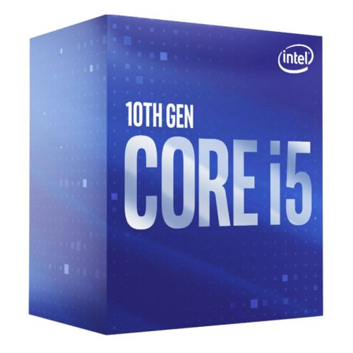 Intel Core I5-10500 CPU, 1200, 3.1 GHz (4.5 Turbo), 6-Core, 65W, 14nm, 12MB Cache, Comet Lake