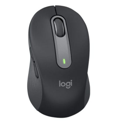 Logitech Signature MK650 Wireless Keyboard and Mouse Kit, SilentTouch, Palm Rest, 4000 DPI Mouse, Graphite