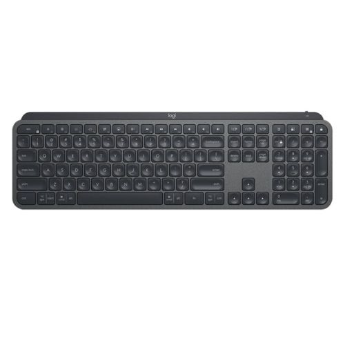 Logitech MX Keys Combo v2 for Business Wireless Keyboard and Mouse Kit, MX Palm Rest, Backlit KB, 8000 DPI Mouse, Graphite