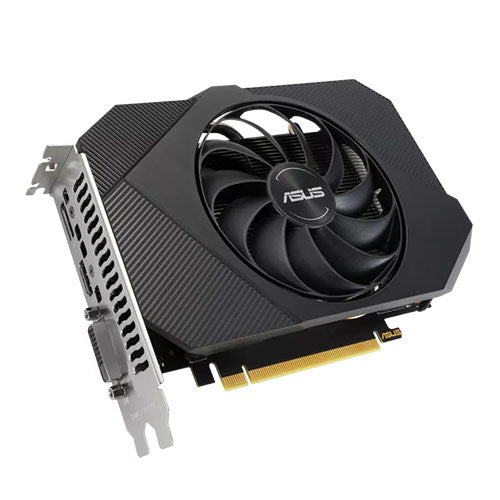 Asus Phoenix RTX3050 V2, PCIe4, 8GB DDR6, DVI-D, HDMI, DP, 1807MHz Clock, Compact Design