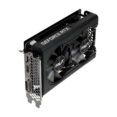 Palit RTX3050 DUAL V2, PCIe4, 8GB DDR6, DVI, HDMI, DP, 1777MHz Clock, RGB Lighting