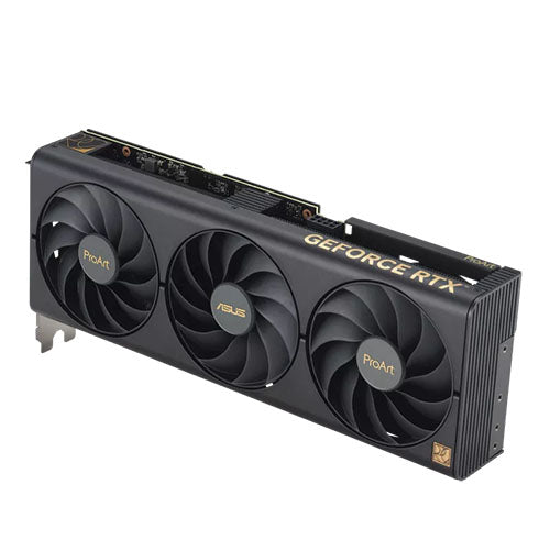 Asus ProArt RTX4060 Ti OC, PCIe4, 16GB DDR6, HDMI, 3 DP, 2685MHz Clock, Compact 2.5 Slot Frame, Overclocked