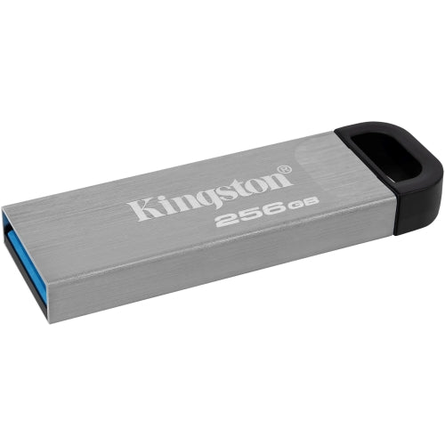 Kingston 256GB DataTraveler Kyson USB 3.2 Gen1 Memory Pen, Metal Capless Design, R/W 200/60 MB/s