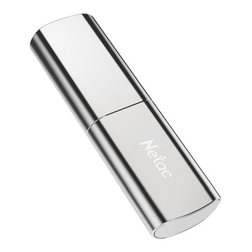 Netac 512GB US2 USB 3.2 Gen2 Memory Pen, Zinc Alloy Casing, Cap, R/W 550/500 MB/s