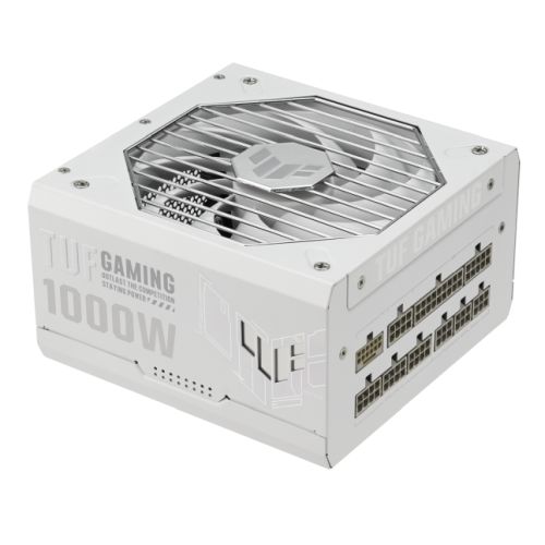 Asus 1000W TUF Gaming Gold PSU, Fully Modular, 80+ Gold, Double Ball Bearing Fan, ATX 3.0, PCIe 5.0, White