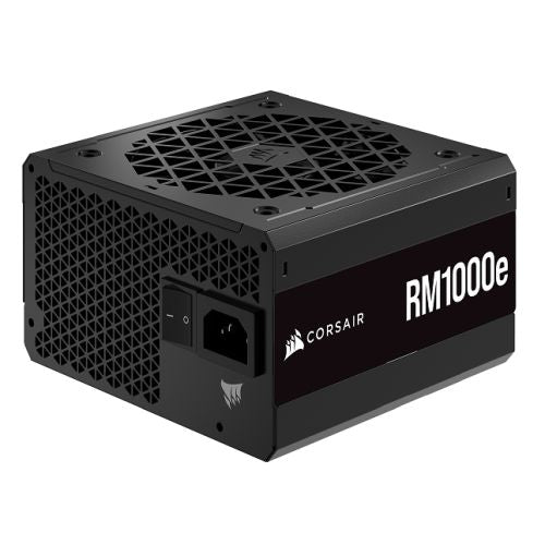 Corsair 1000W RMe Series RM1000e V2 PSU, Fully Modular, Rifle Bearing Fan, 80+ Gold, Zero RPM Mode, ATX 3.0, PCIe 5.0