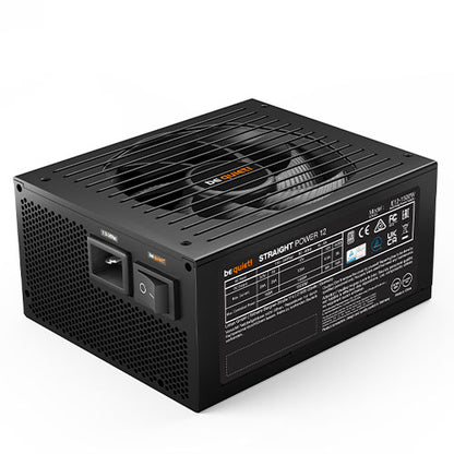 Be Quiet! 1500W Straight Power 12 PSU, Fully Modular, 80+ Platinum, Silent Wings Fan, ATX 3.0, PCIe 5.0