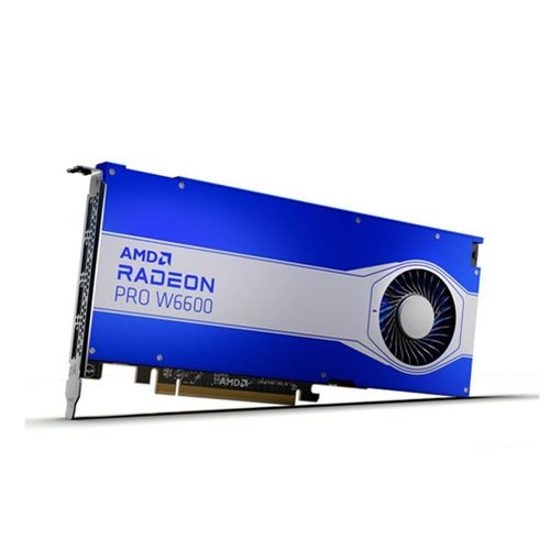 AMD Radeon Pro W6600 Professional Graphics Card, PCIe4, 8GB DDR6, 4 DP