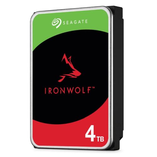 Seagate 3.5", 4TB, SATA3, IronWolf NAS Hard Drive, 5400RPM, 256MB Cache, 8 Drive Bays Supported, OEM