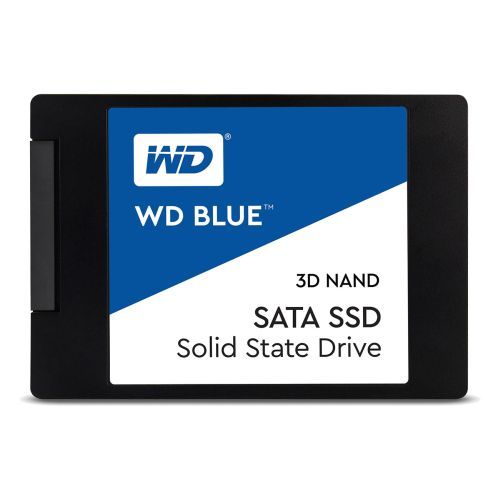 WD 4TB Blue SSD, 2.5", SATA3, 3D NAND, R/W 560/530 MB/s, 93K/82K IOPS, 7mm