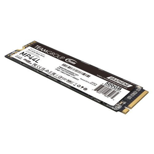 Team 500GB MP44L M.2 NVMe Gen4 SSD, M.2 2280, PCIe4, R/W 5000/2500 MB/s, Heat Dissipating Graphene Label