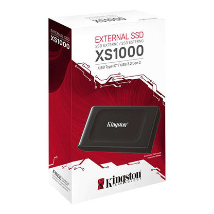 Kingston XS1000 1TB Pocket Size External SSD, USB 3.2 Gen2 Type-A