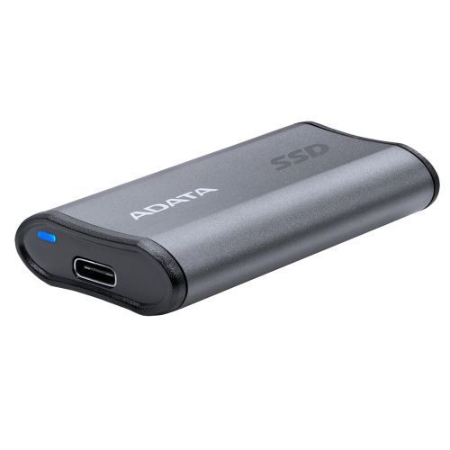 Adata SE880 2TB Pocket Size External SSD, USB 3.2 Gen2 Type-C/Type-A, Titanium Grey