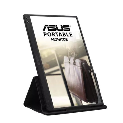 Asus 15.6" Portable IPS Monitor (ZenScreen MB166C), 1920 x 1080, USB-C, USB-powered, Auto-rotatable, Flicker Free, Blue Light Filter