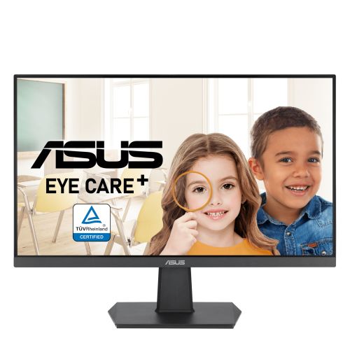 Asus 23.8" Frameless Eye Care Gaming Monitor (VA24EHF), IPS, 1920 x 1080, 1ms, 100Hz, Adaptive-Sync, VESA