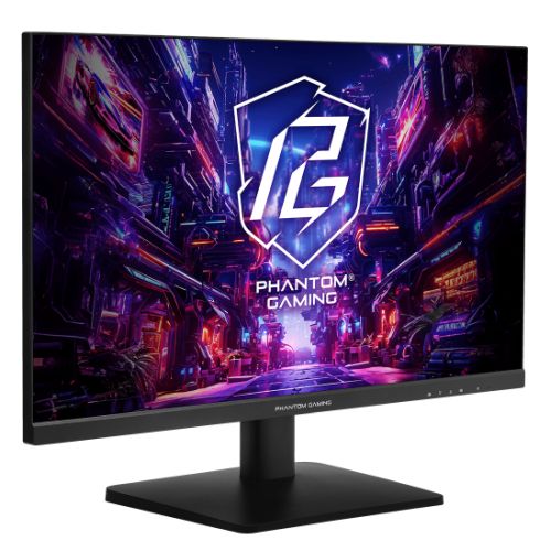 Asrock 27" Phantom Gaming QHD IPS Gaming Monitor (PG27QFT1B), 2560 x 1440, 1ms, 180Hz, HDR 400, VESA